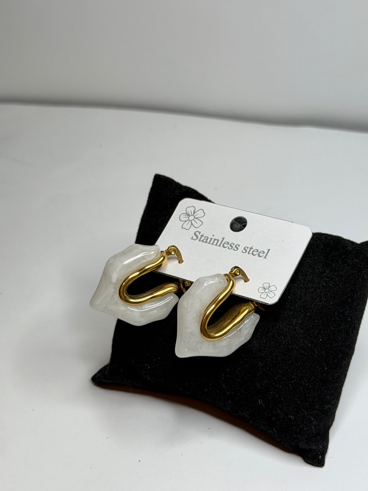 White big Hoops