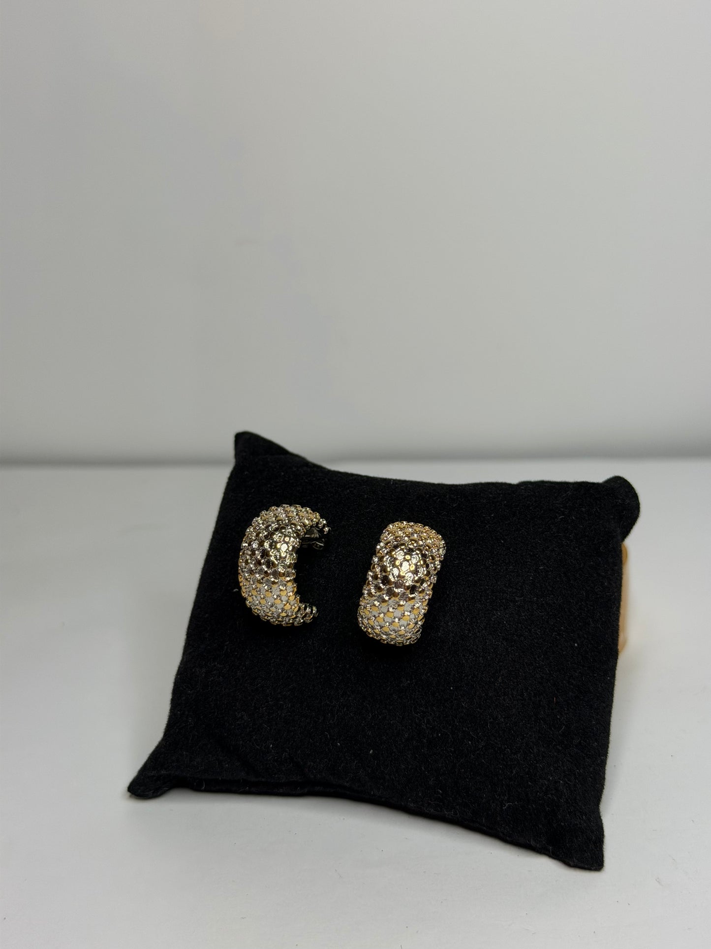 Lux Earrings mix gold&silver
