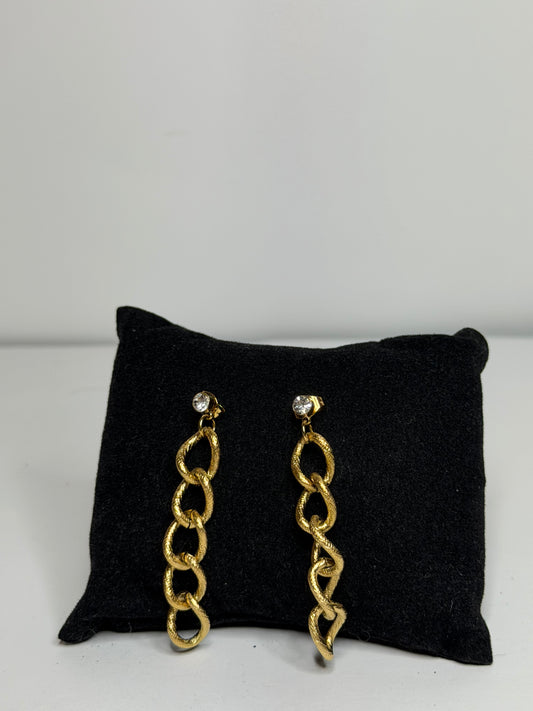 Dangling chain earrings ⛓️