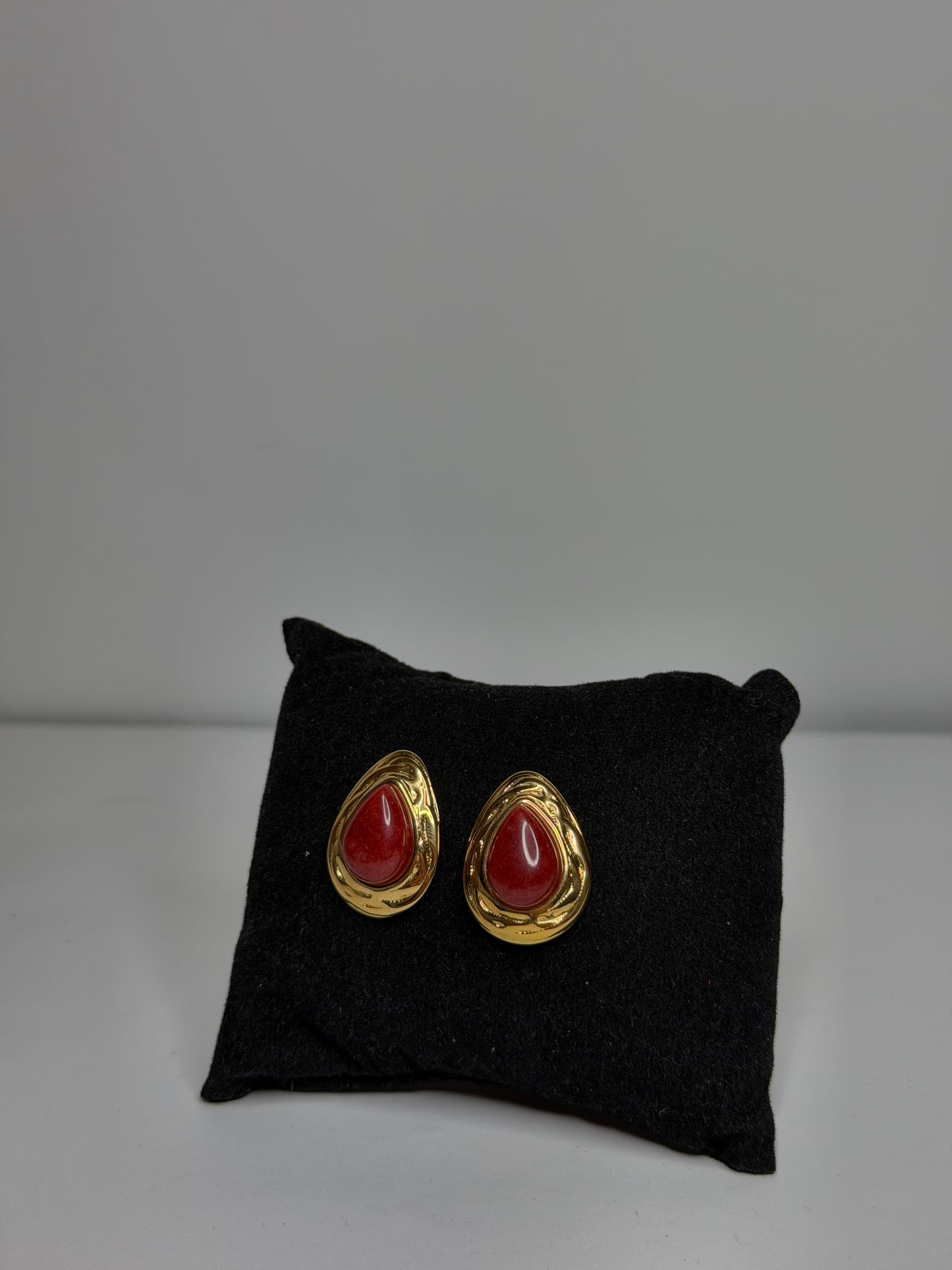Red Summer Earrings