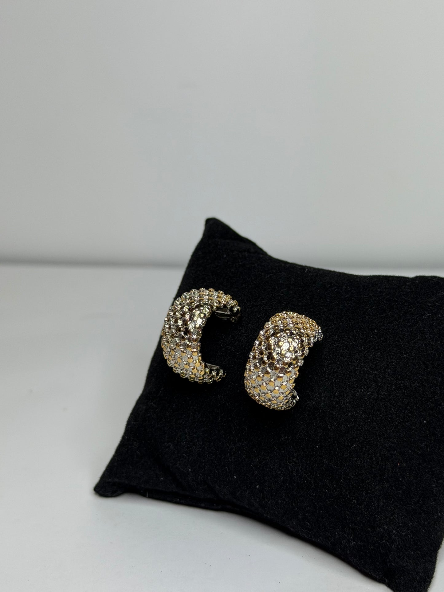 Lux Earrings mix gold&silver